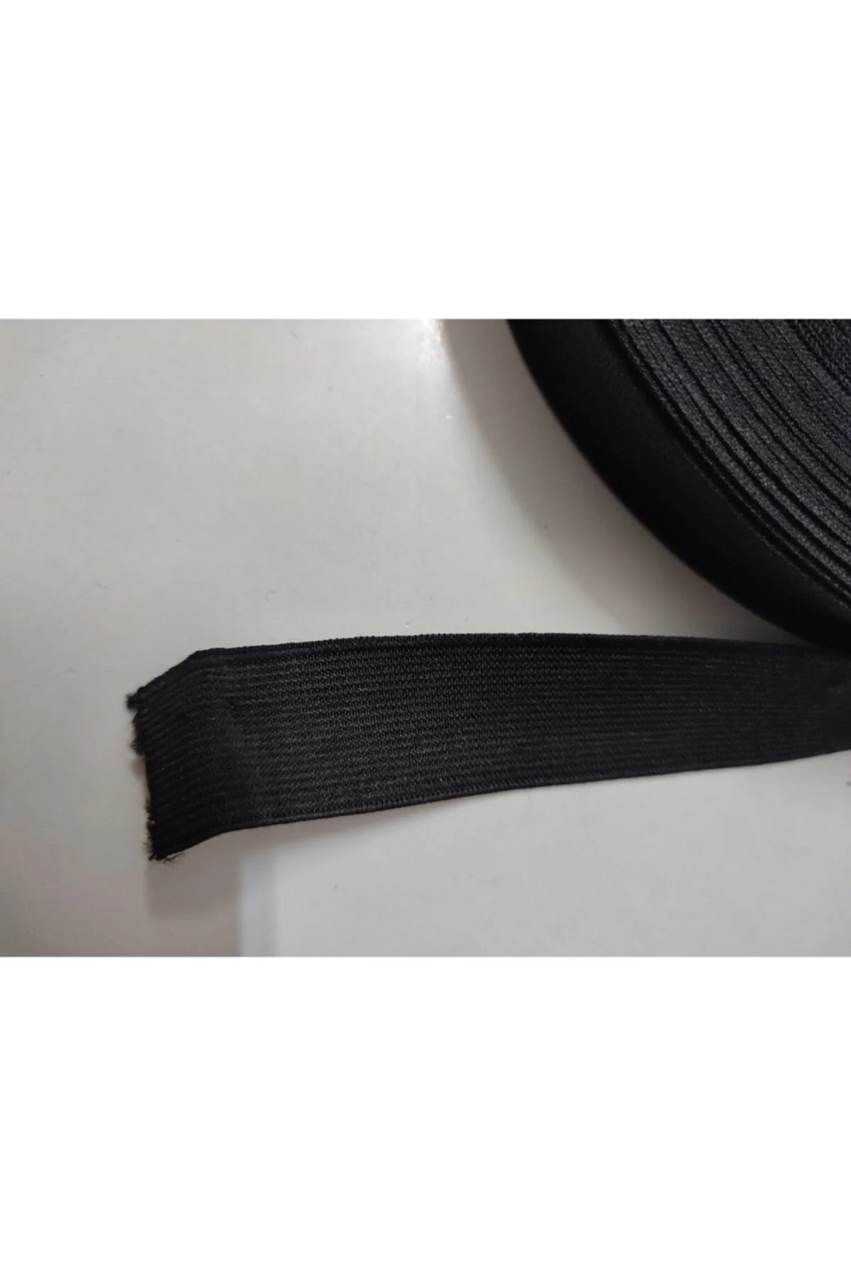 2 Cm Siyah Lastik 20 Metre Bel Paça Etek Lastiği