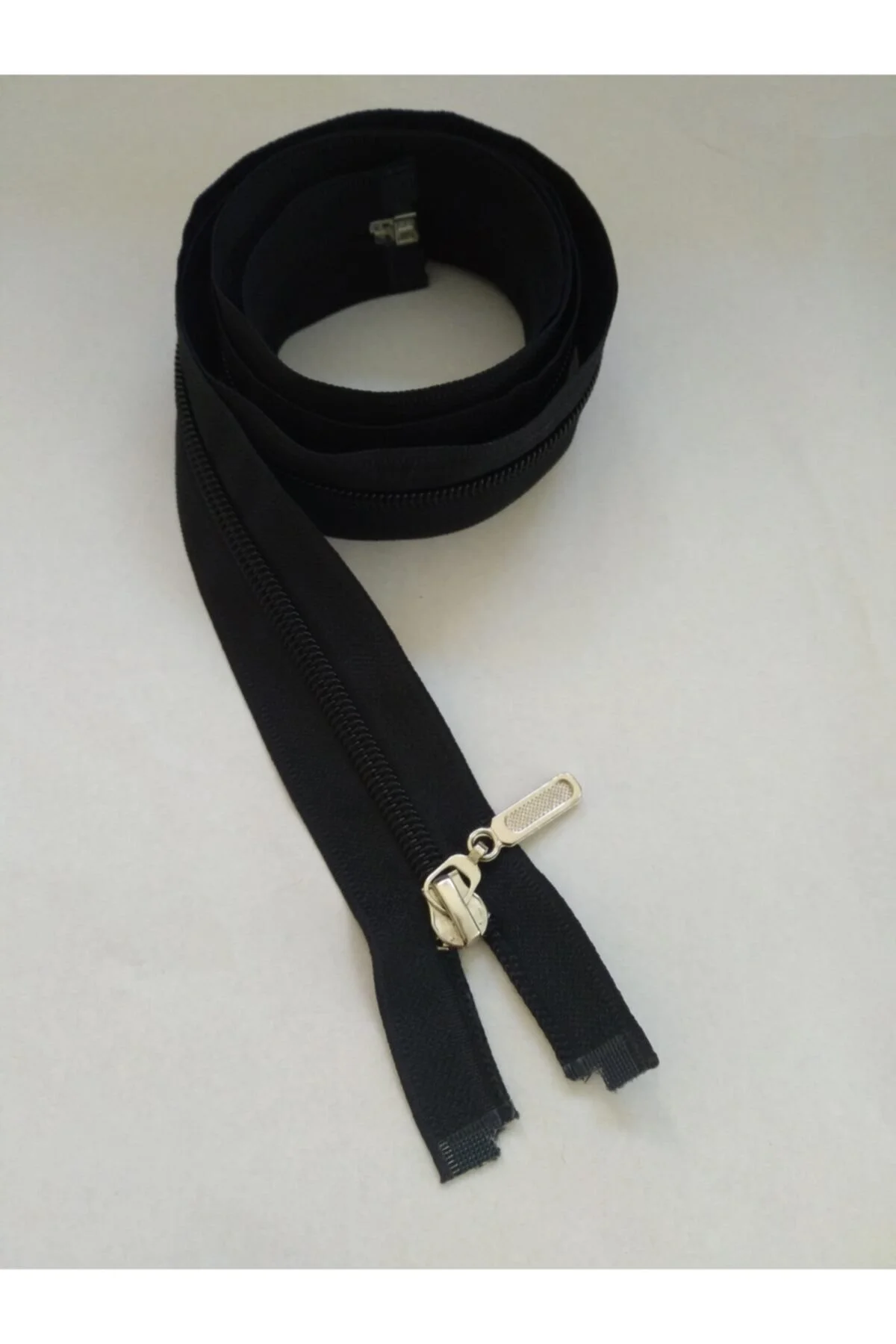 Siyah 5 Adet Ferace Fermuarı 110 cm